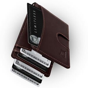 Kings of Loot Dark Brown Leather wallet